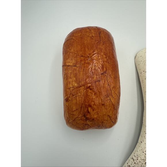 VTG Mexican Pottery Give Us This Day Our Daily Bread Plaque Dish With Loaf Prop - Picture 6 of 16